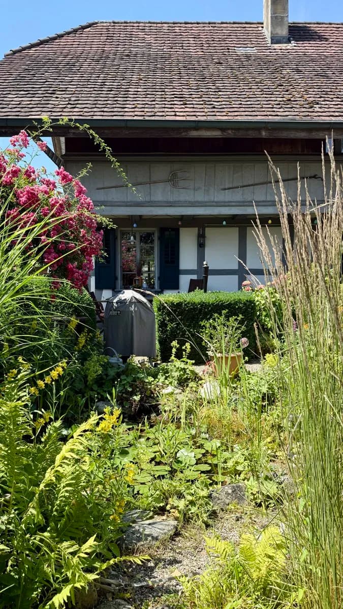 Wunderbares Rieghaus mit Werkstatt und Baulandreserve