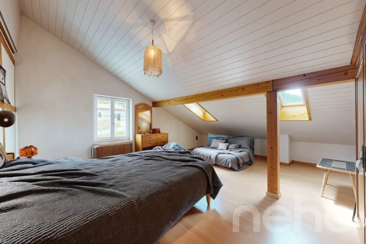 Maison familiale rénovée avec grand jardin ? St-Imier