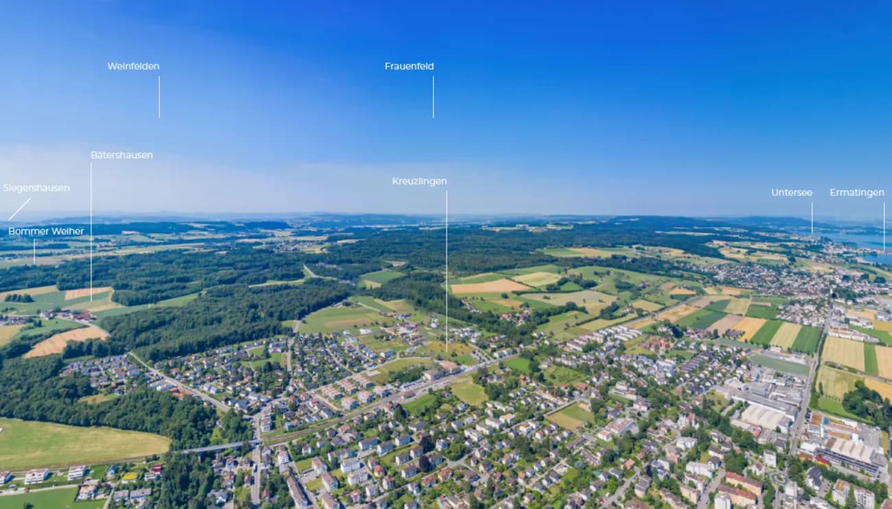 letzte Chance - grosses 6.5-Zi. Einfamilienhaus mit unverbaubarer Sicht in 8585 Bätershausen (bei Kreuzlingen)