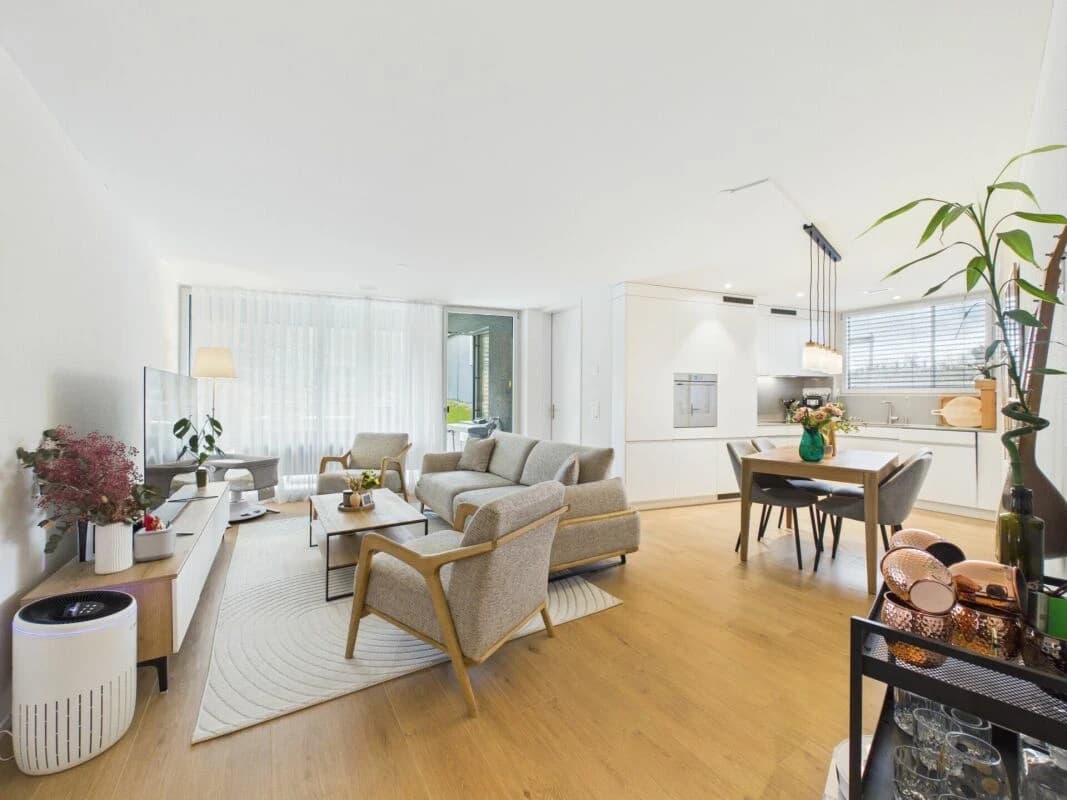 STILVOLLE GARTENWOHNUNG MIT KOMFORT