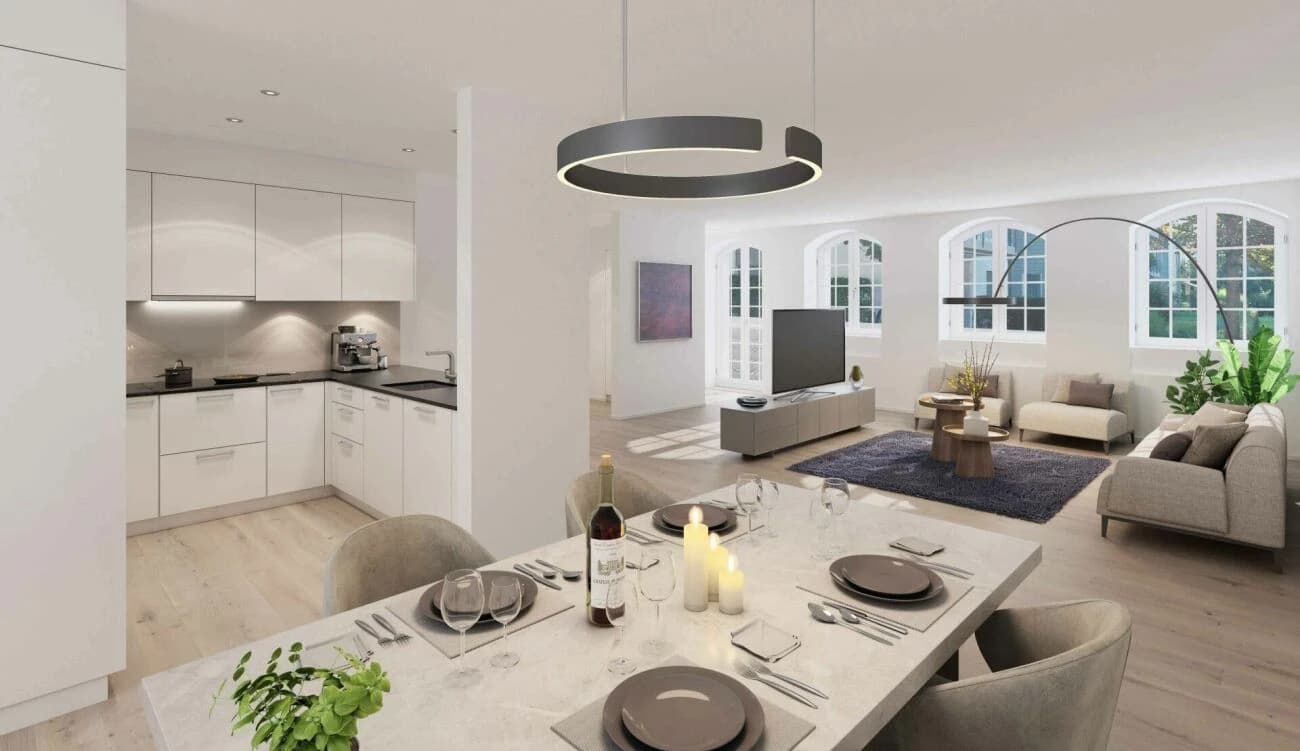 BAUSTART ERFOLGT! Landwohnen in Stadtnähe: Neubauwohnungen im Herzen des Dorfes