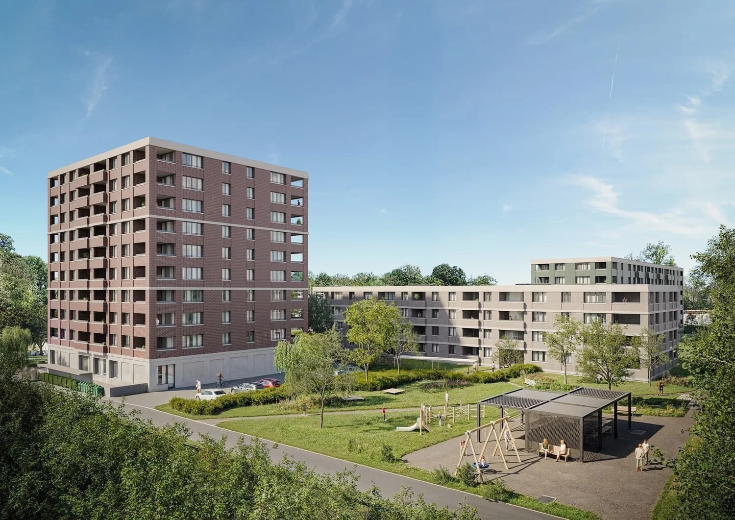 Wohnen, wo das Leben fliesst