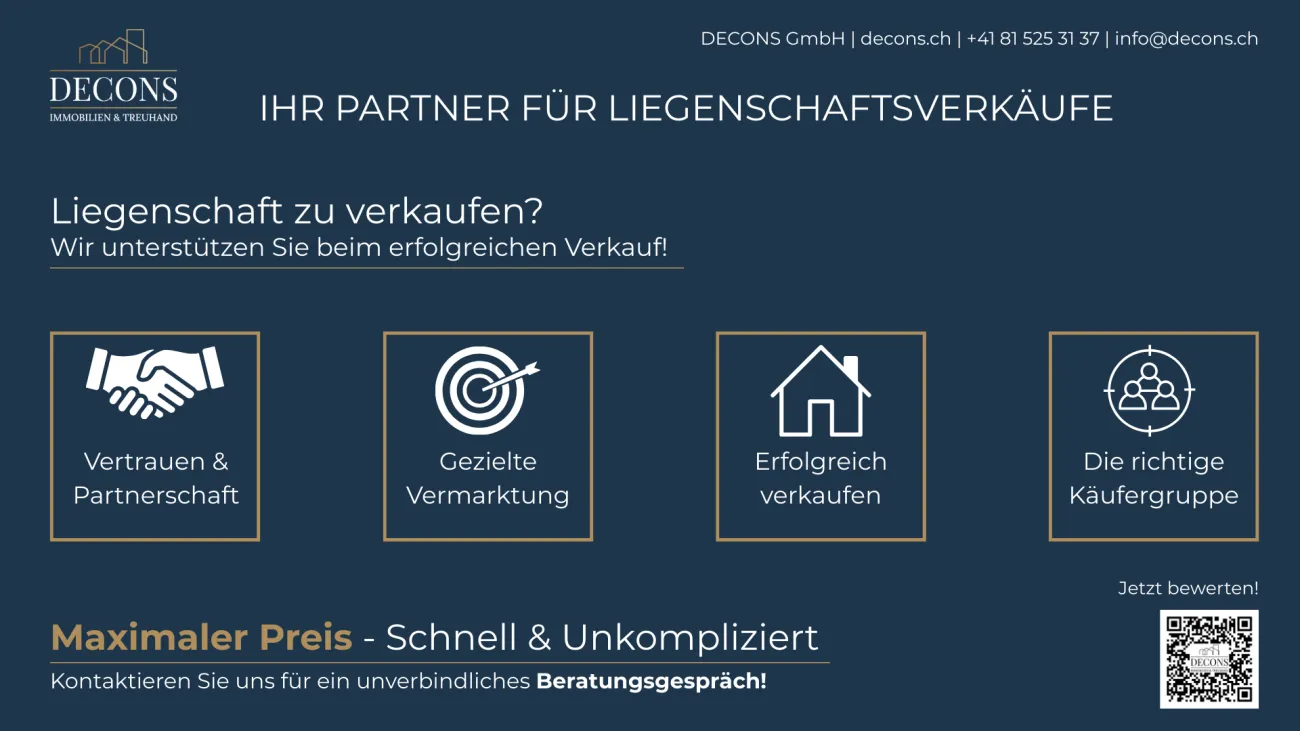 EIN STÜCK ALPENHEIMAT - MAIENSÄSS - ILANZ (SURSELVA)