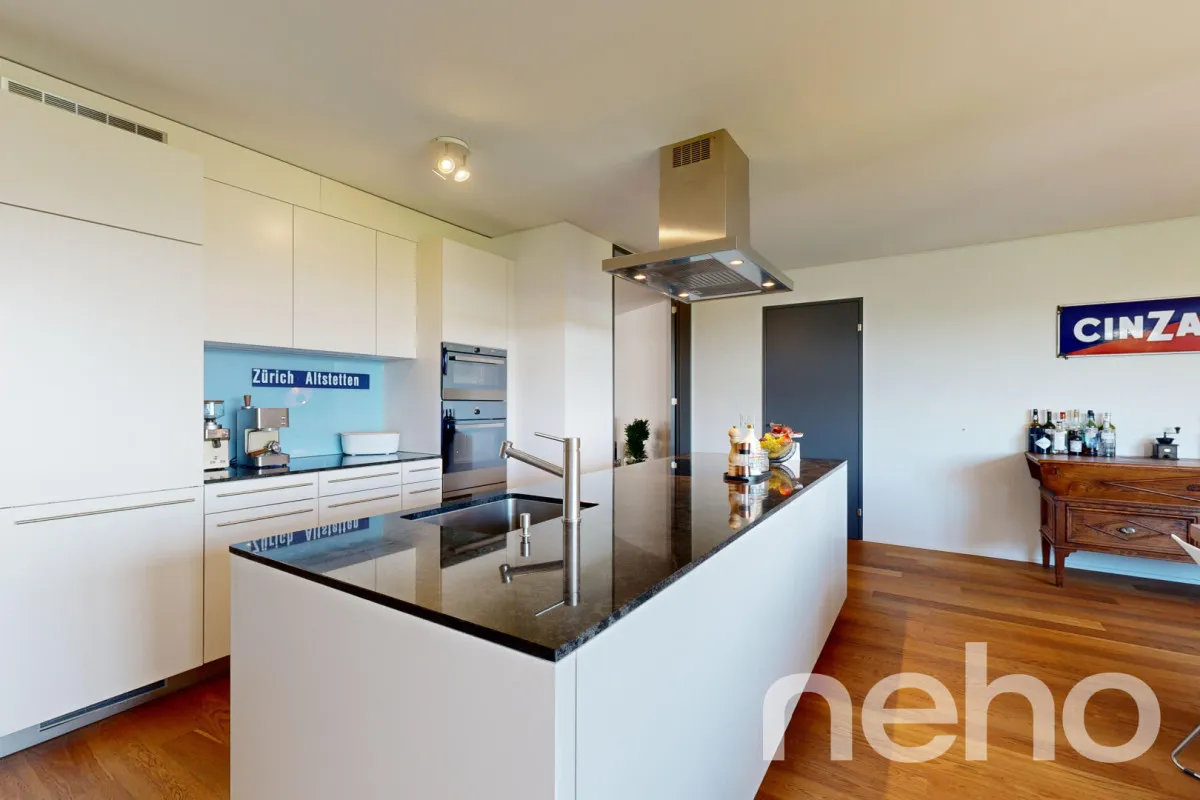 Urbanes Wohnen in Zürich - 3.5-Zimmer-Wohnung mit zusätzlichem Büro