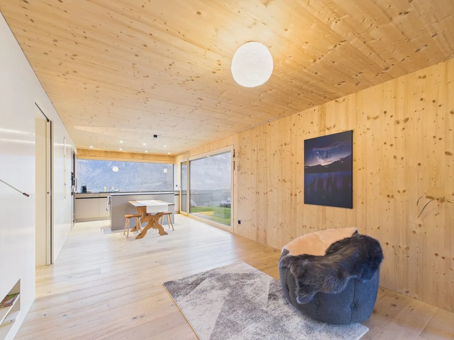 Exklusive 3.5-Zimmer-Terrassenwohnung mit atemberaubendem Bergpanorama in Flumserberg Portel