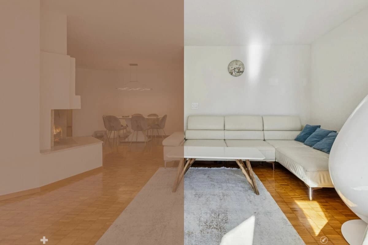 Charmante Wohnung am Zihlkanal inklusive Einstellhallenparkplatz