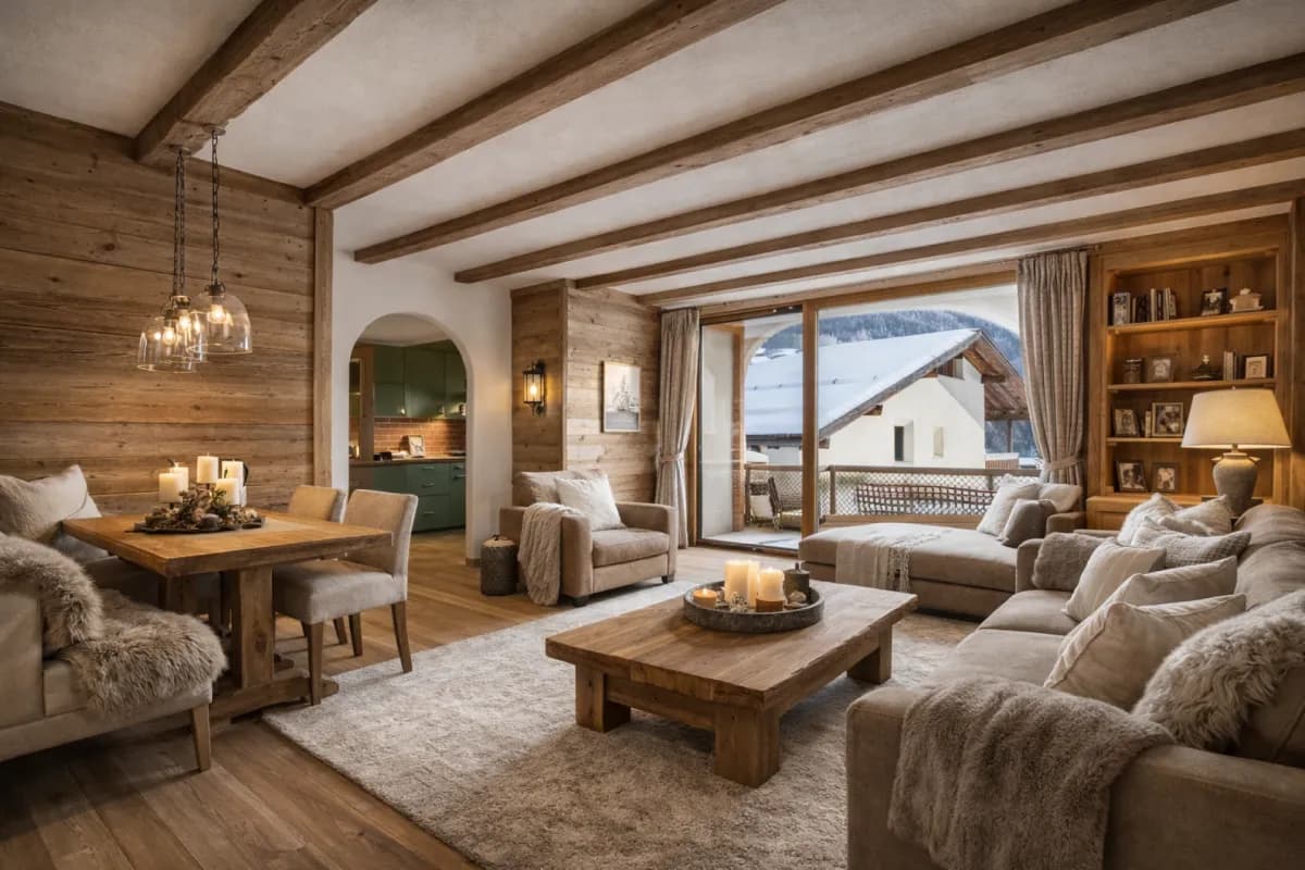 Hochwertige 4.5-Zimmer-Wohnung an ruhiger Toplage in La Punt Chamues-ch