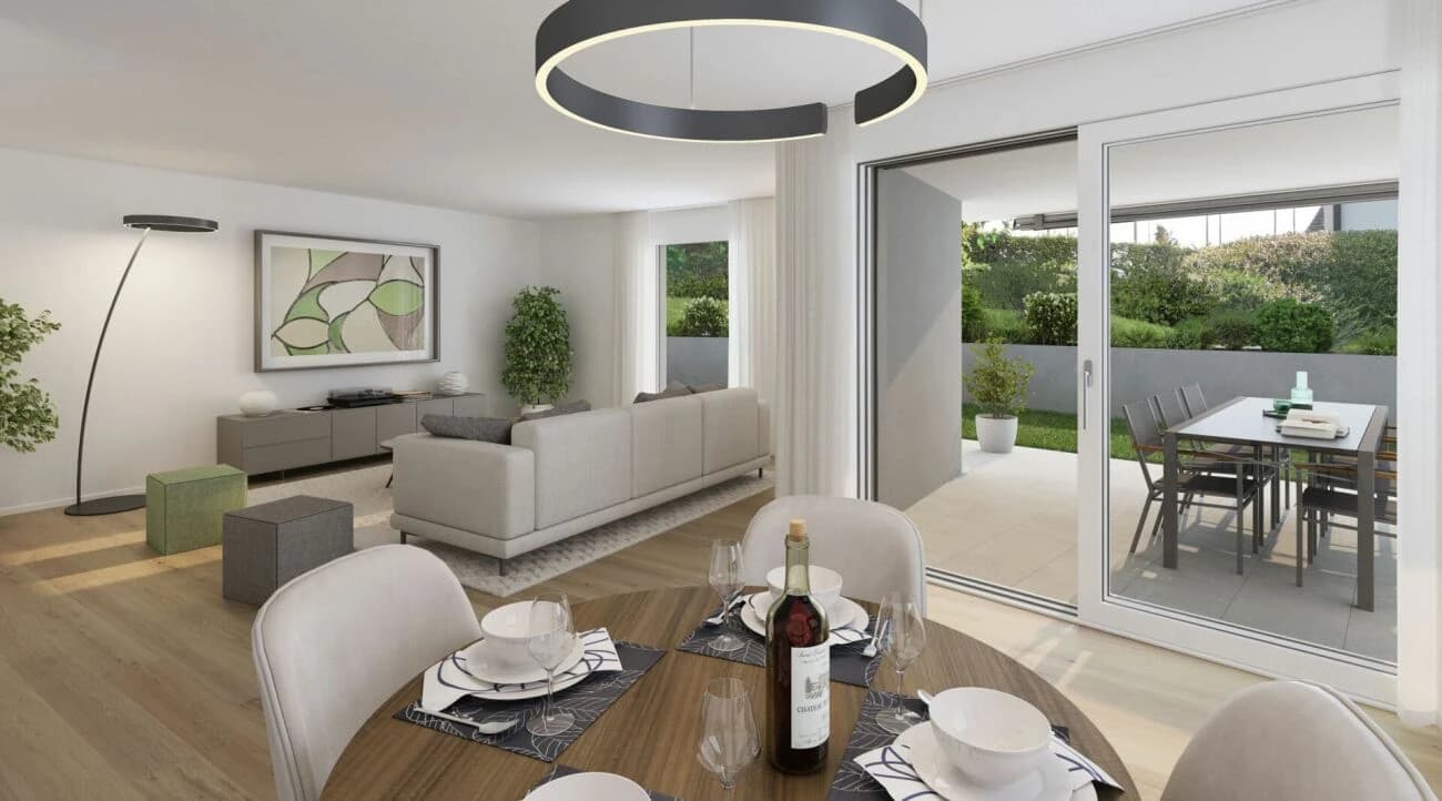 Jenseits des Gewöhnlichen: komfortables Neubauwohnen mitten in Gossau