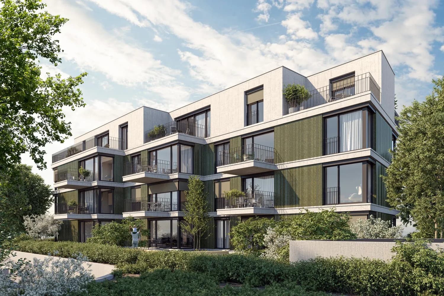 moderne 3.5-Zimmerwohnung mit Aussicht