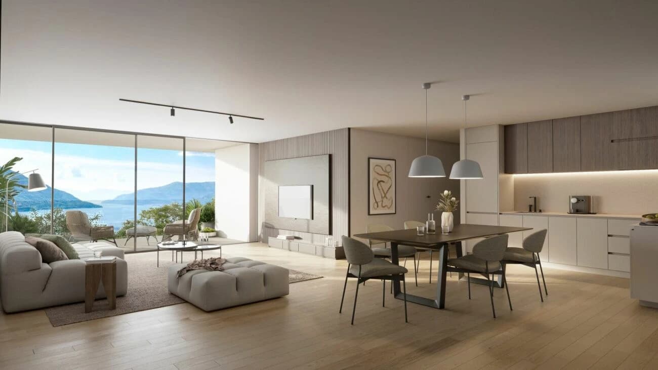 Porta al Paradiso - Locarno Monti - 6.5-Zimmer-Maisonettewohnung 2. OG / Attika (W12)