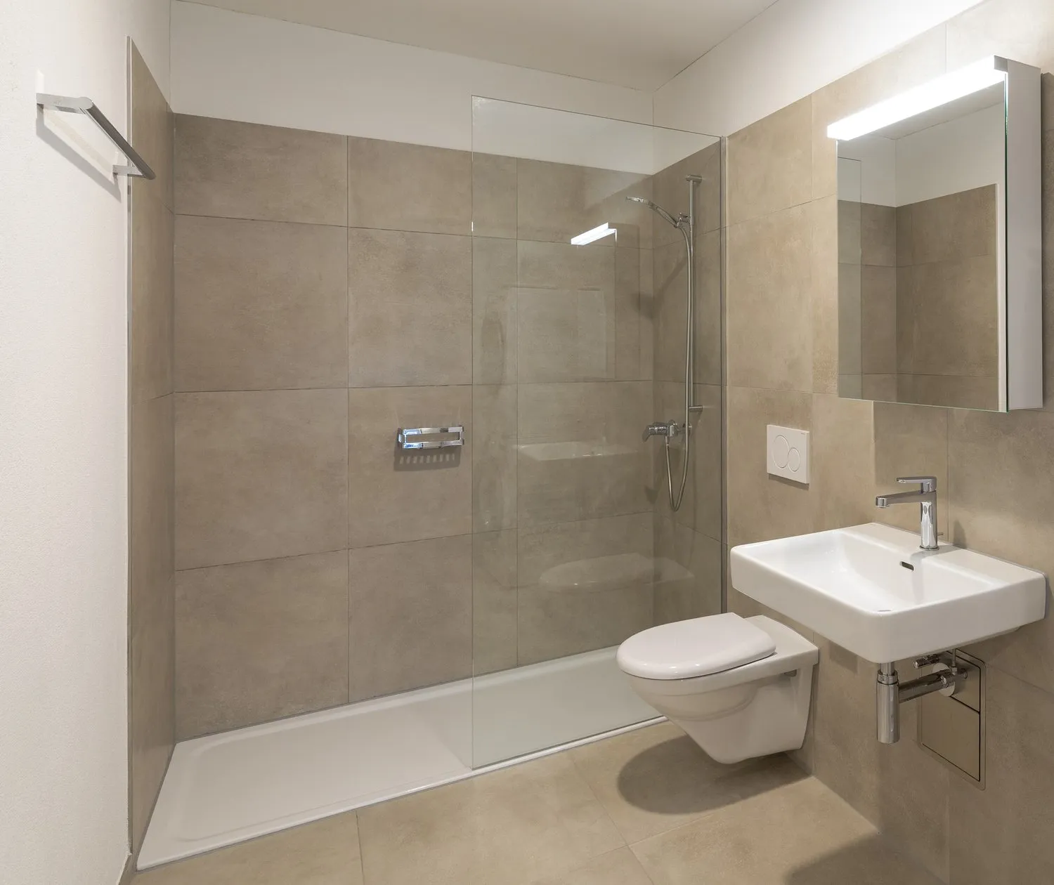 Modernes Wohnerlebnis auf zwei Ebenen