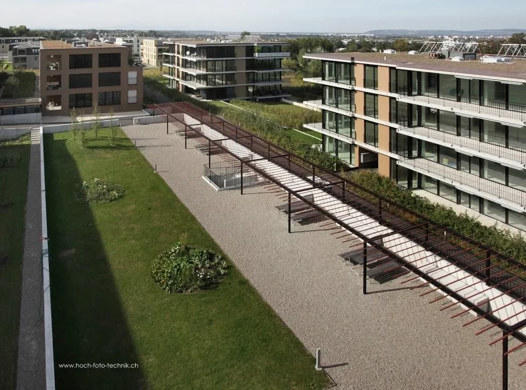 Die Sonne auf dem Sitzplatz geniessen...