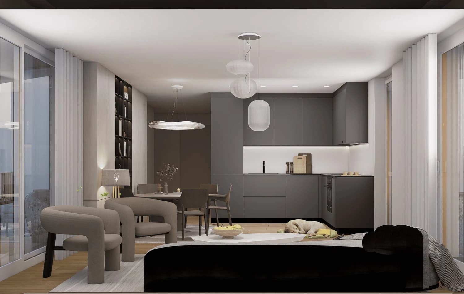 Moderne 2.5-Zimmer-Attikawohnung in Altstetten - Neubau 2026