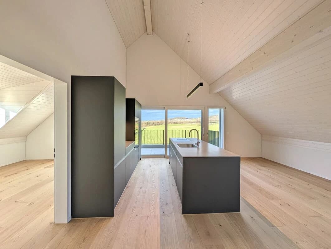 Unverbaubare Sicht in die Landwirtschaftszone und den Uetliberg garantiert!