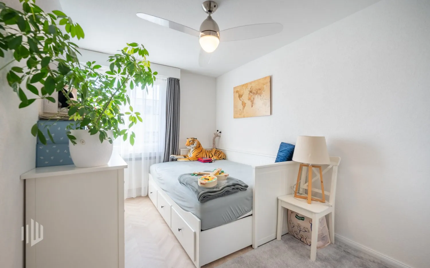 ImmoWyss -  Gepflegte 4,5-Zimmerwohnung mit Balkon an ruhiger Wohnlage