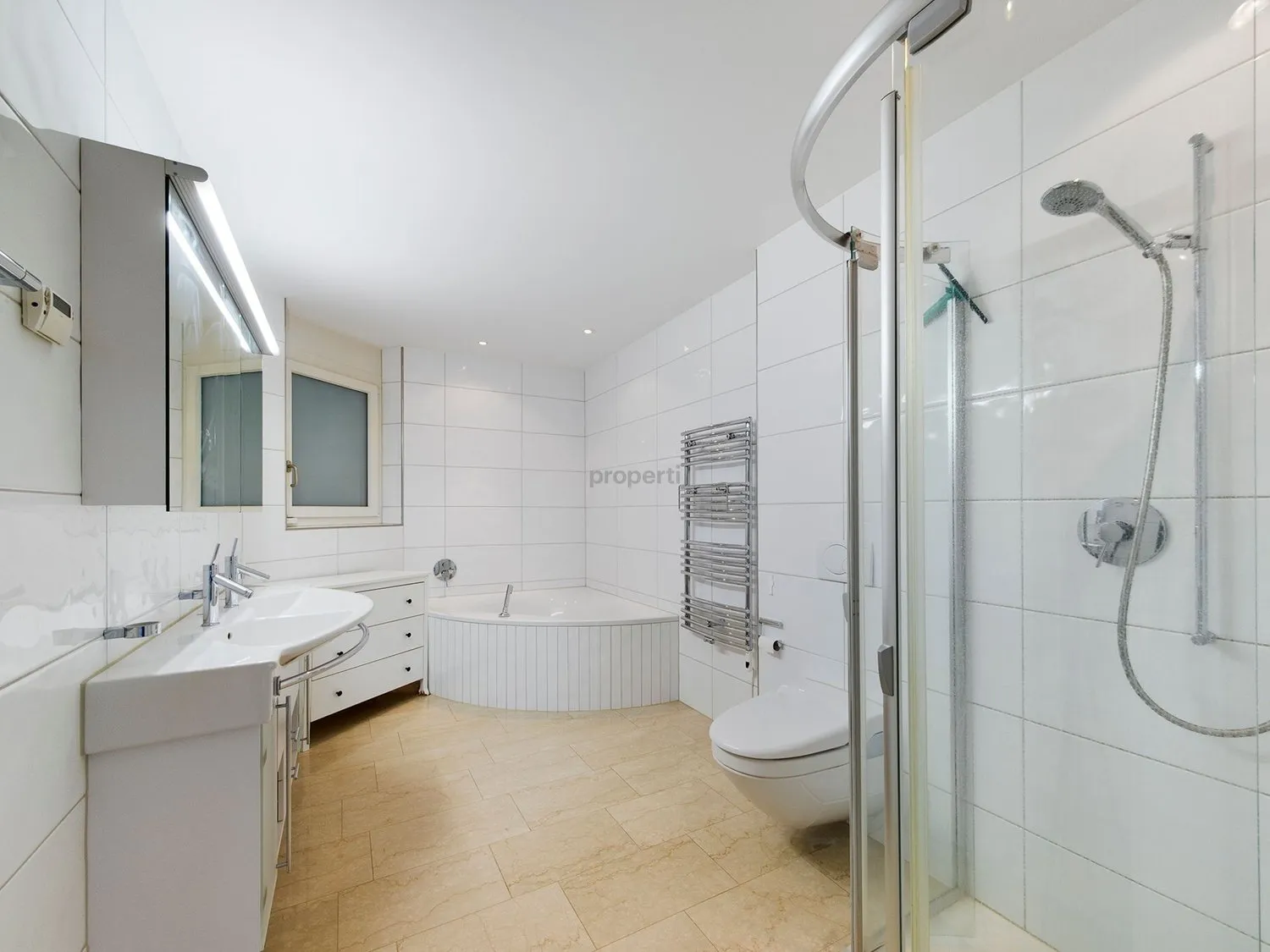 Helle 3.5-Zimmer-Terrassenwohnung mit Seesicht über den Dächern von Pfäffikon SZ