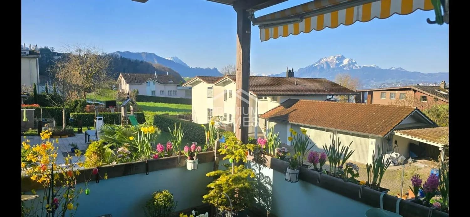 Raum und Aussicht auf zwei Etagen!