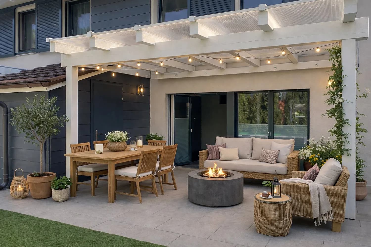 VIEL STIL & PLATZ - MODERNES ECKHAUS