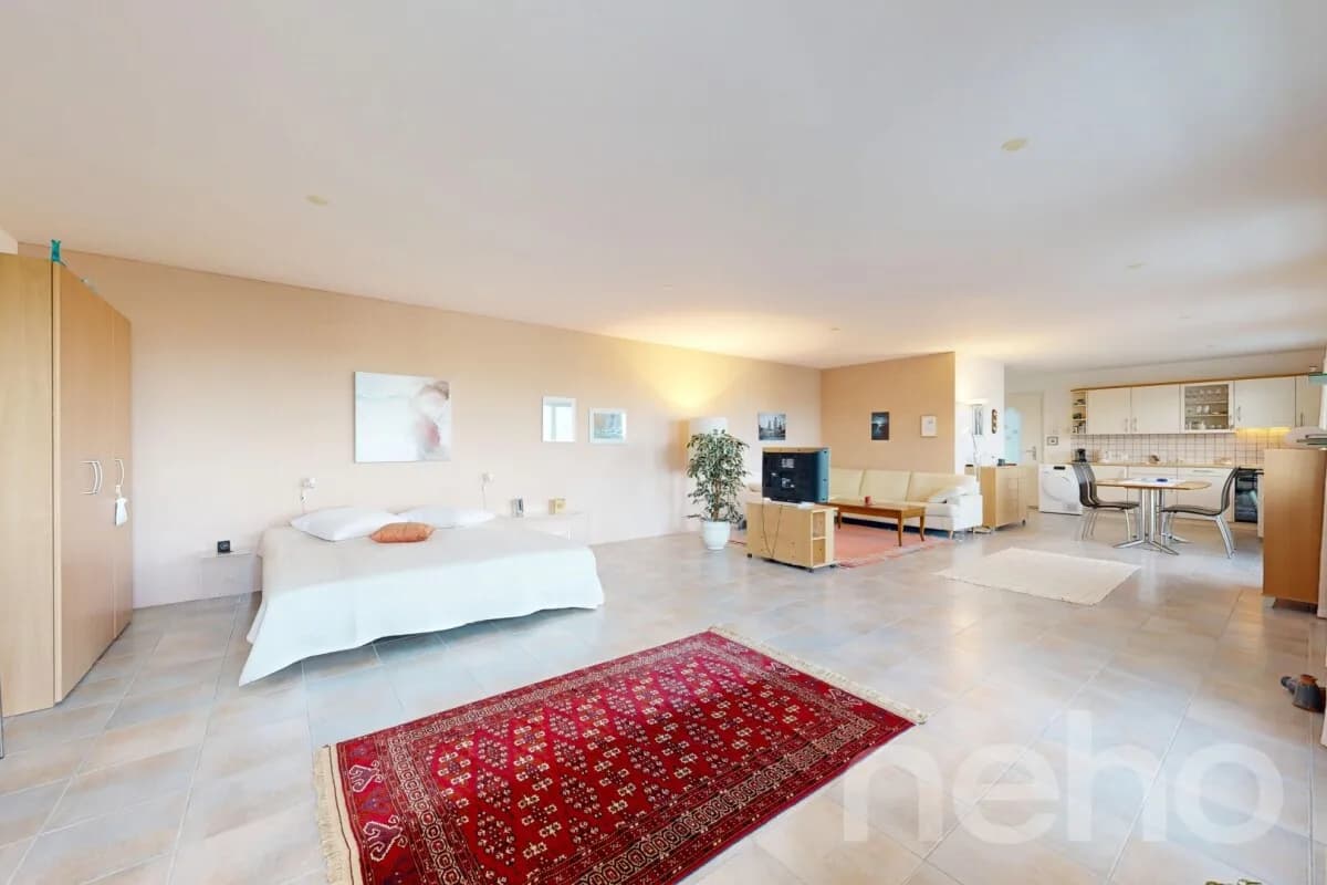 Helle 1.5-Zimmerwohnung mit Balkon in Kriens