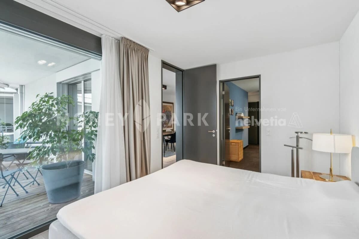 Exklusive 2.5-Zimmer-Wohnung mit zwei grossen Terrassen und viel Privatsphäre