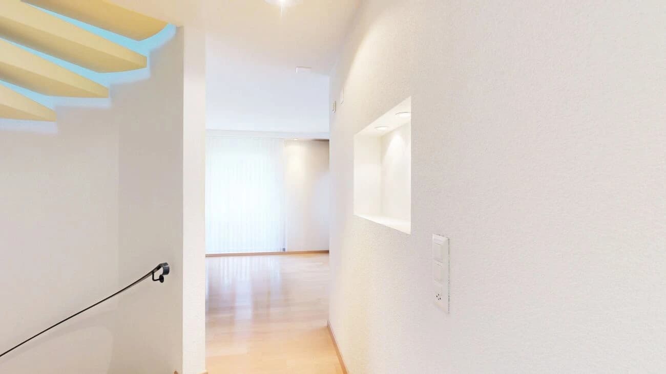 Doppelhaushälfte im beliebten Familienquartier mit Garten