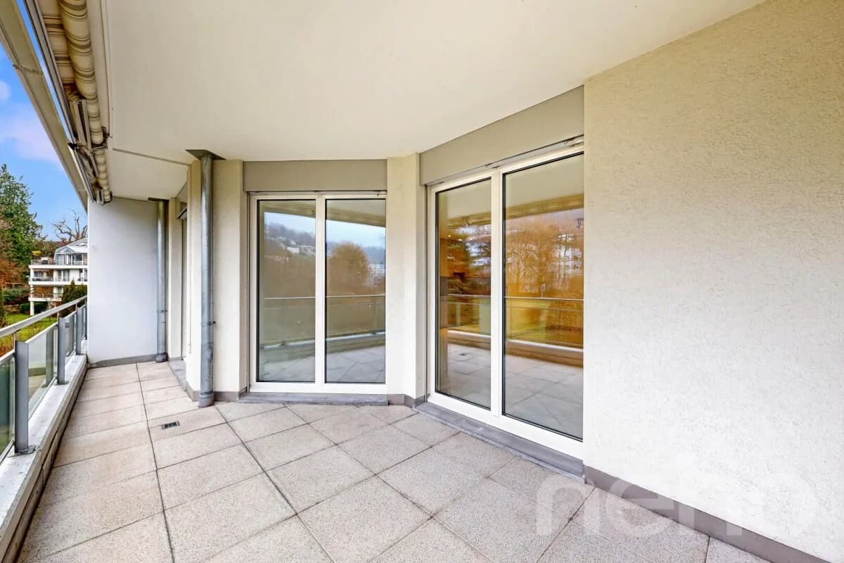 Helle 3½-Zimmerwohnung mit Balkon und Pilatusblick