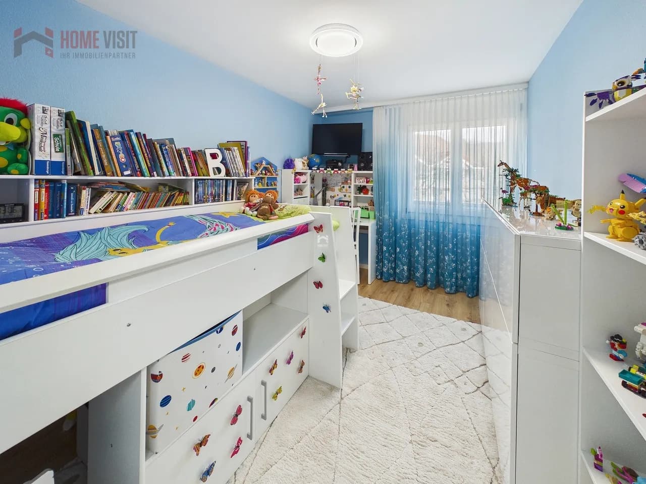 4.5-Zimmer-Wohnung mit Balkon und Hobbyraum in ruhiger Lage