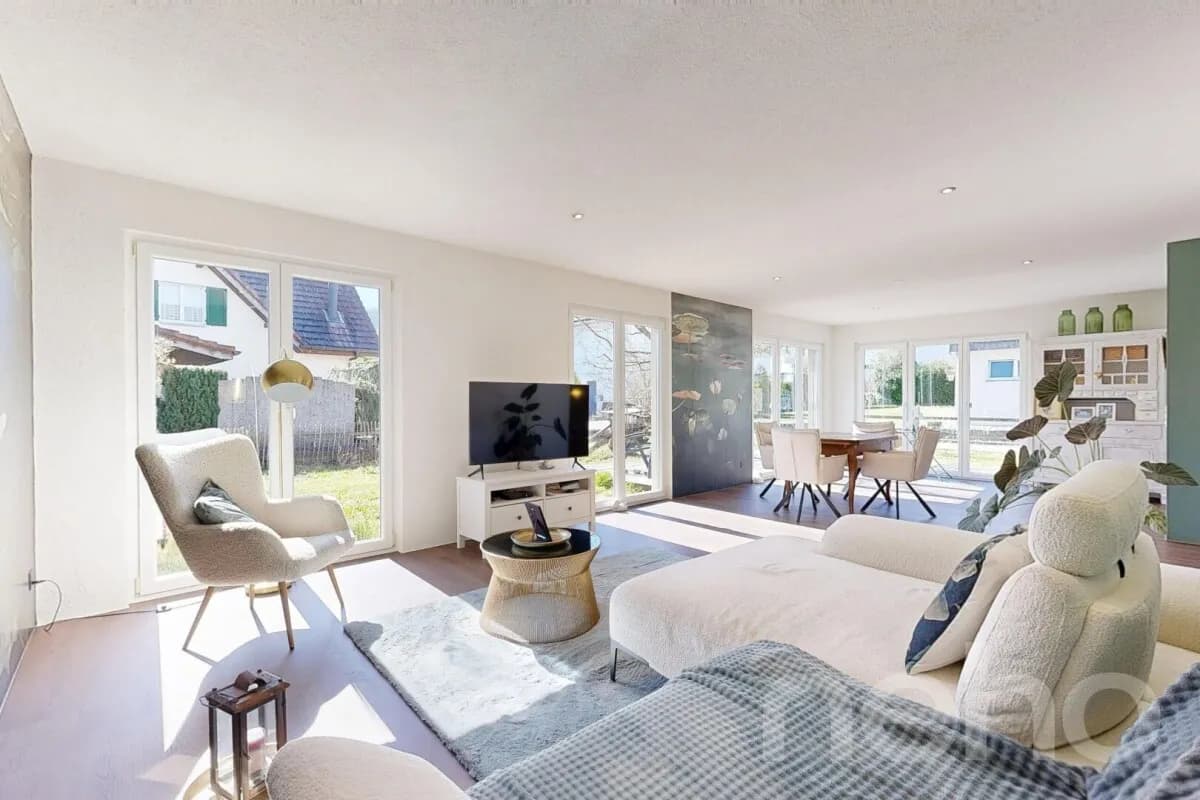 Gepflegtes 4.5-Zimmer-Einfamilienhaus in ruhigem Quartier in Lupfig