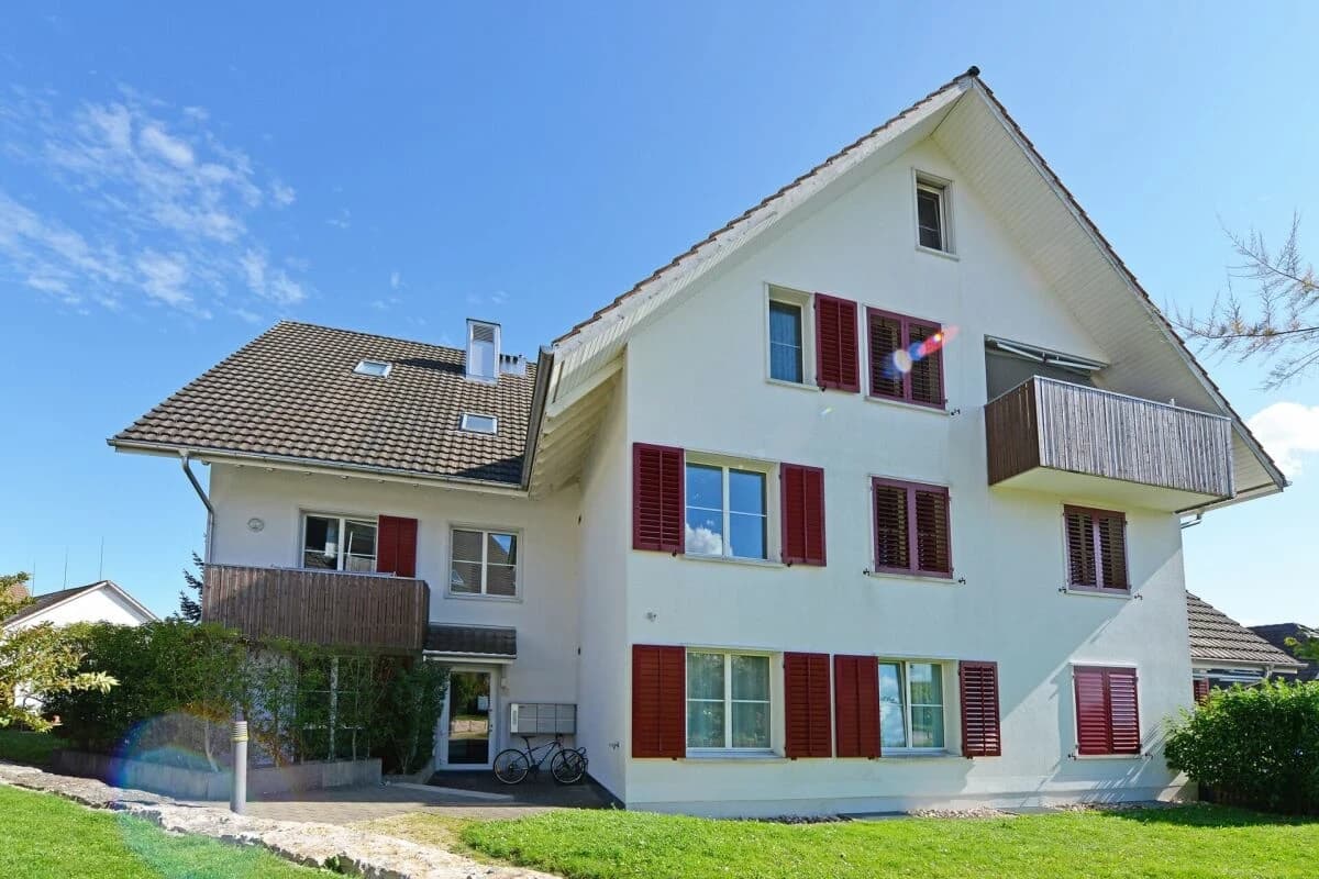 6.5-Zimmer-Dach-Maisonettewohnung im Grünen