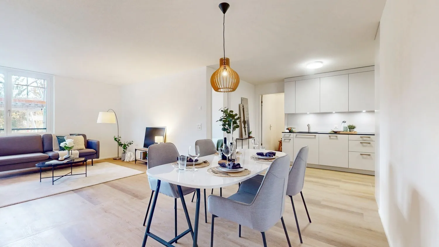 Wohnen, wo das Leben fliesst