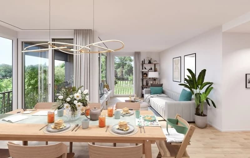 Top moderne Wohnung in hochwertigem Neubau "Allverte" in Allschwil