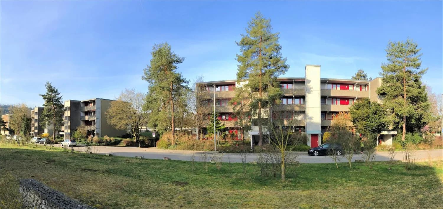 Herrlich grüne Umgebung