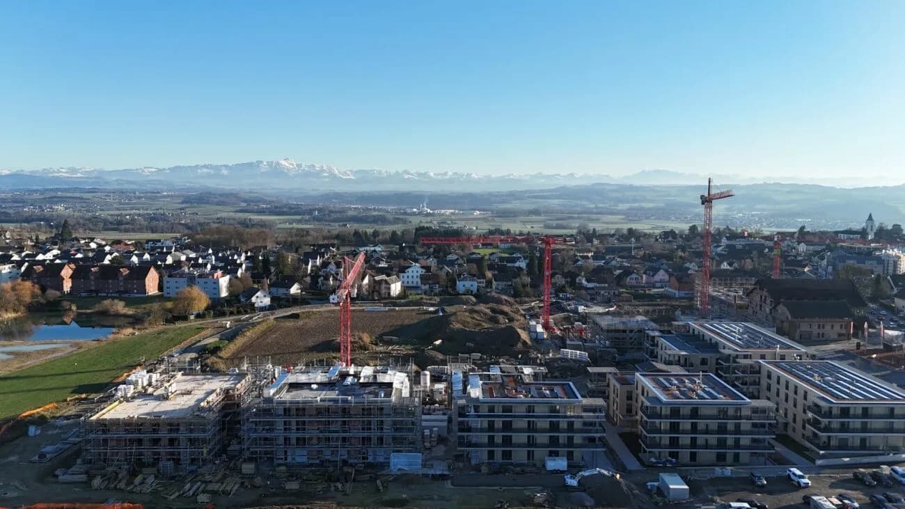 Gehoben Wohnen mit Sicht über den grossen Park des Ziegelei-Quartiers (E 1.2)