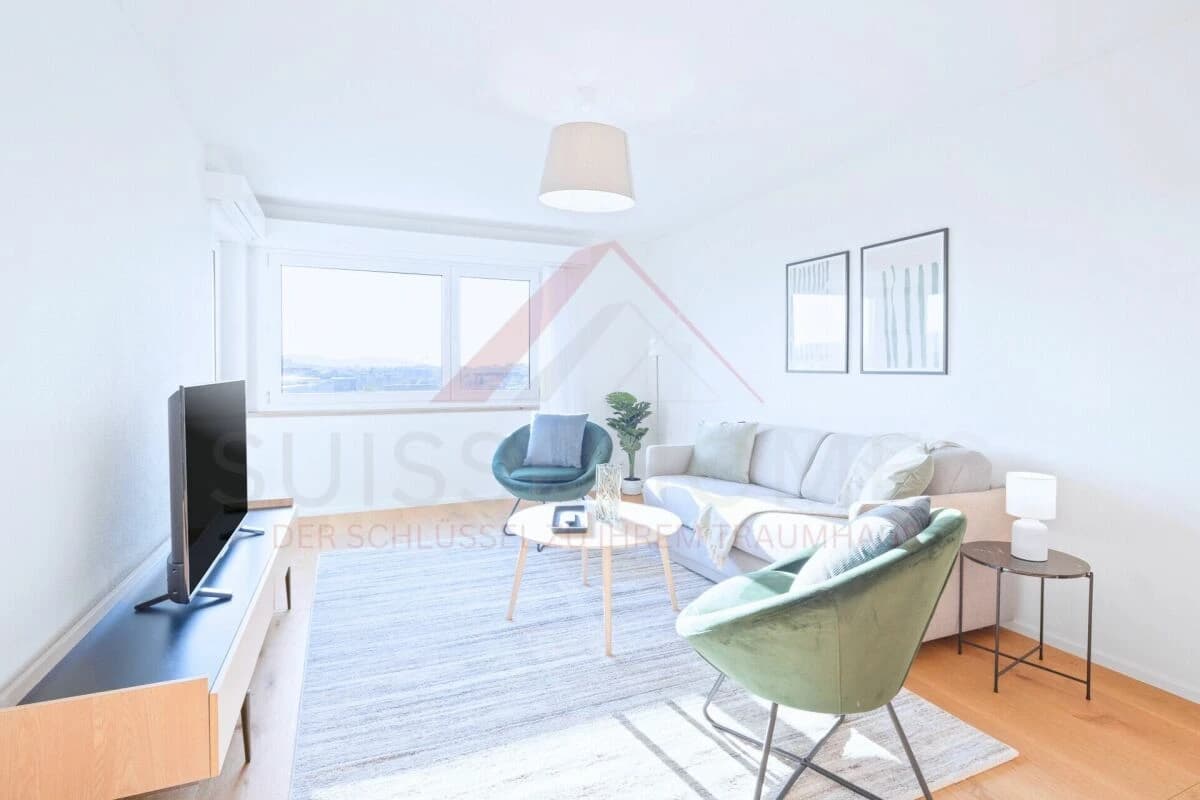 Exklusive 3.5-Zimmer-Wohnung im 15. Obergeschoss mit spektakulärer Weitsicht