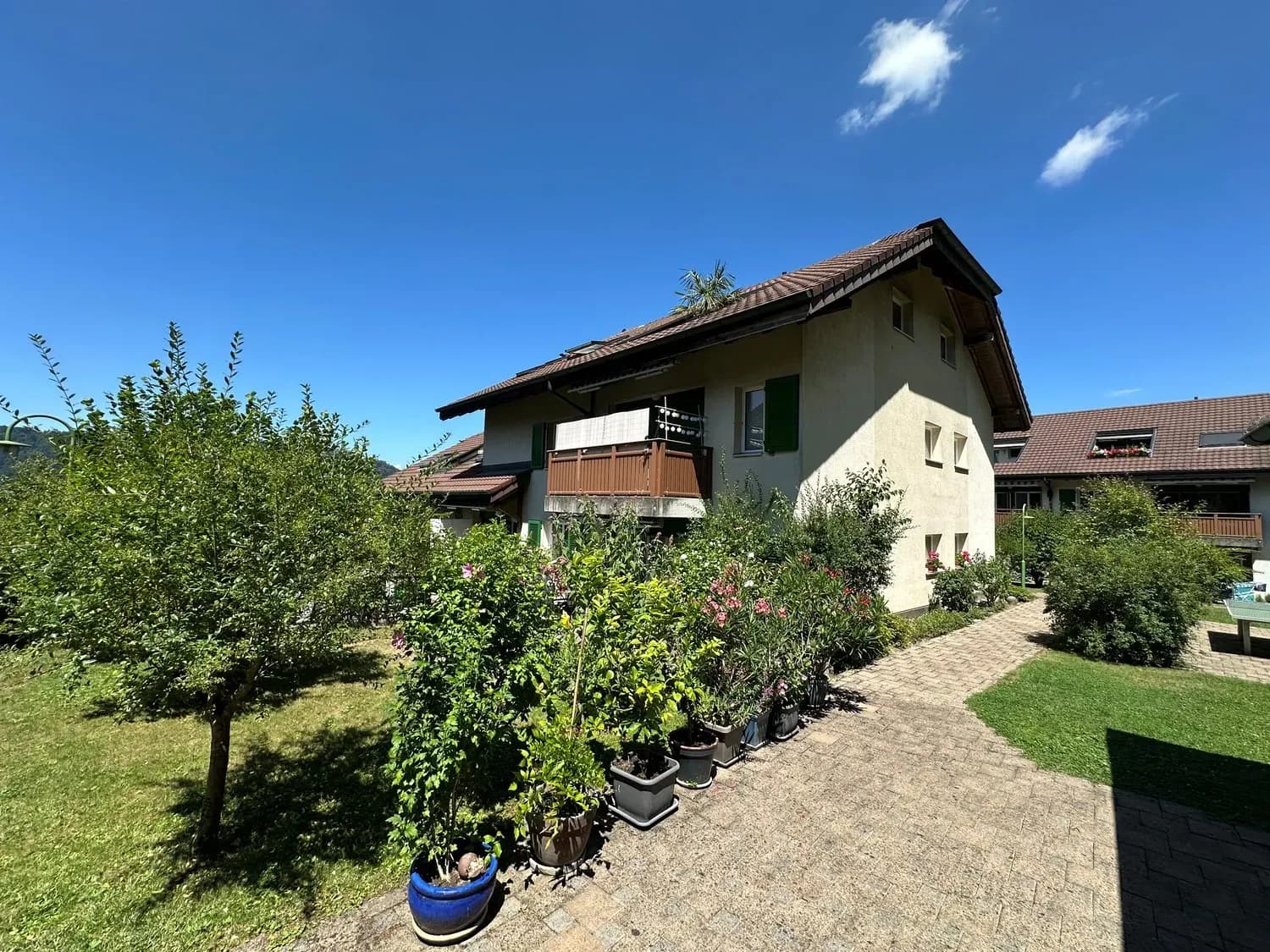 Familienfreundliche Wohnung im Grünen