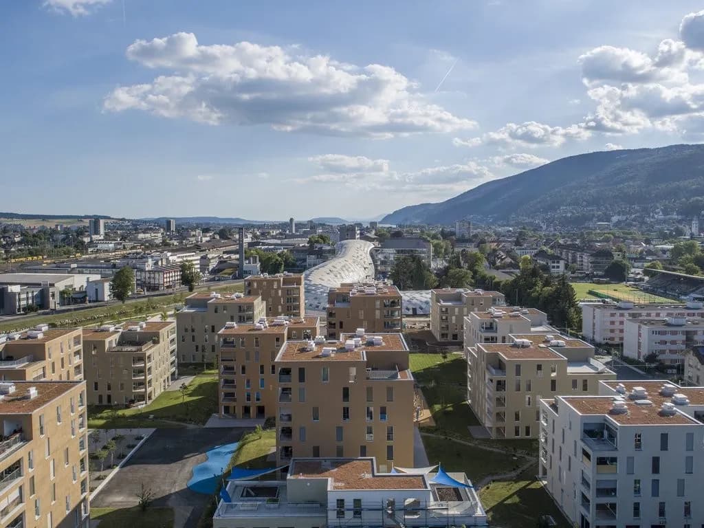 Moderne 3.5-Zimmerwohnung im Jardin du Paradis