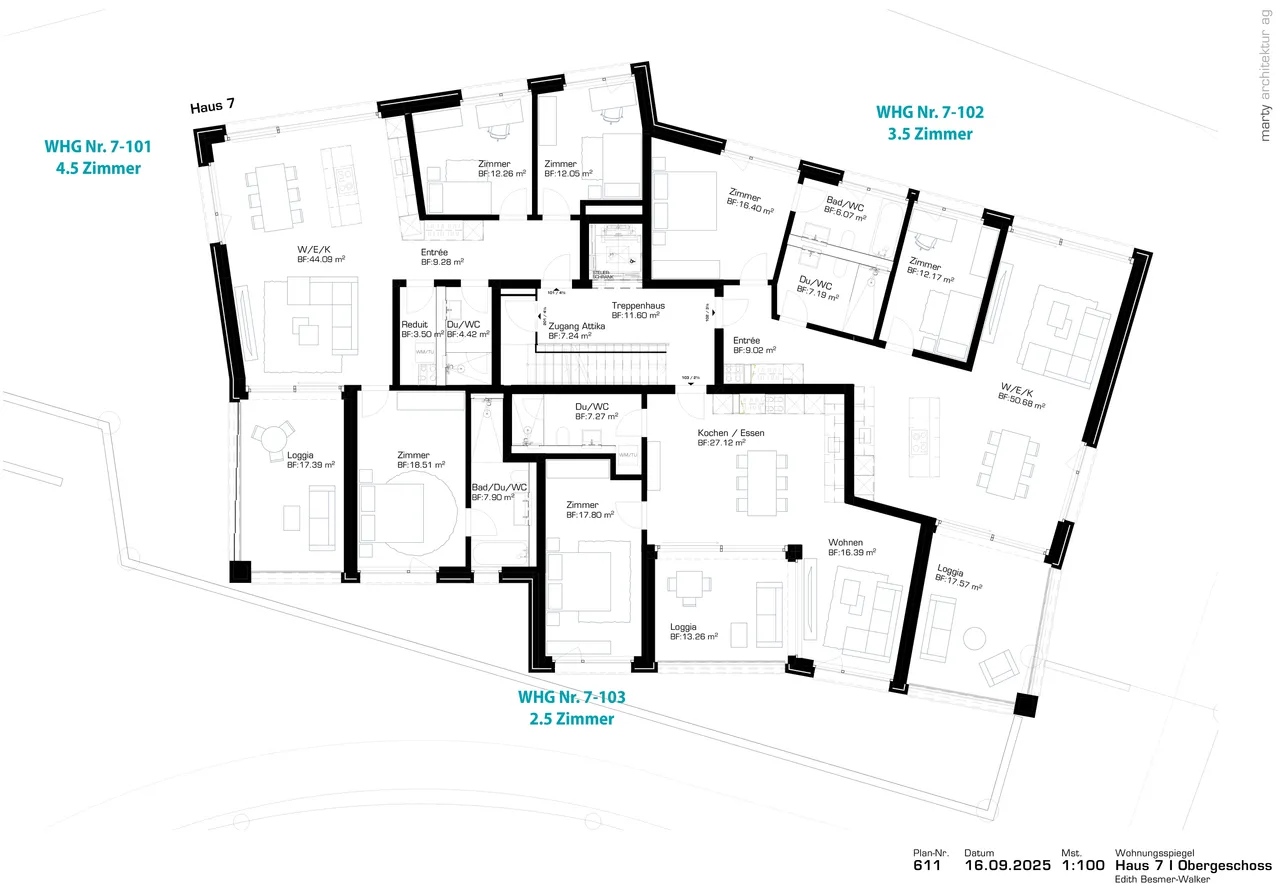Traumwohnung mit schöner Loggia und Bergsicht