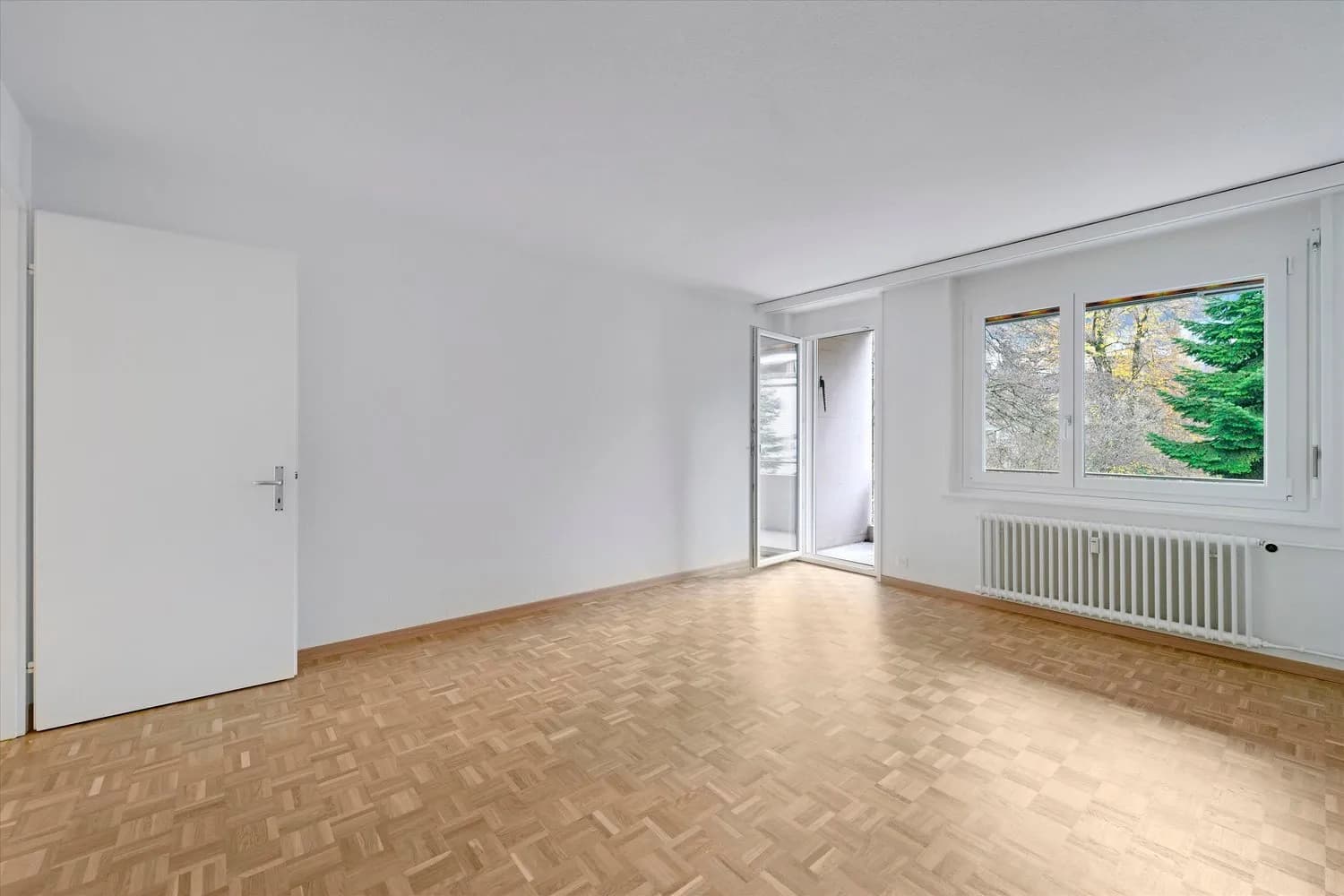 Wohnen mit Blick ins Grüne ...