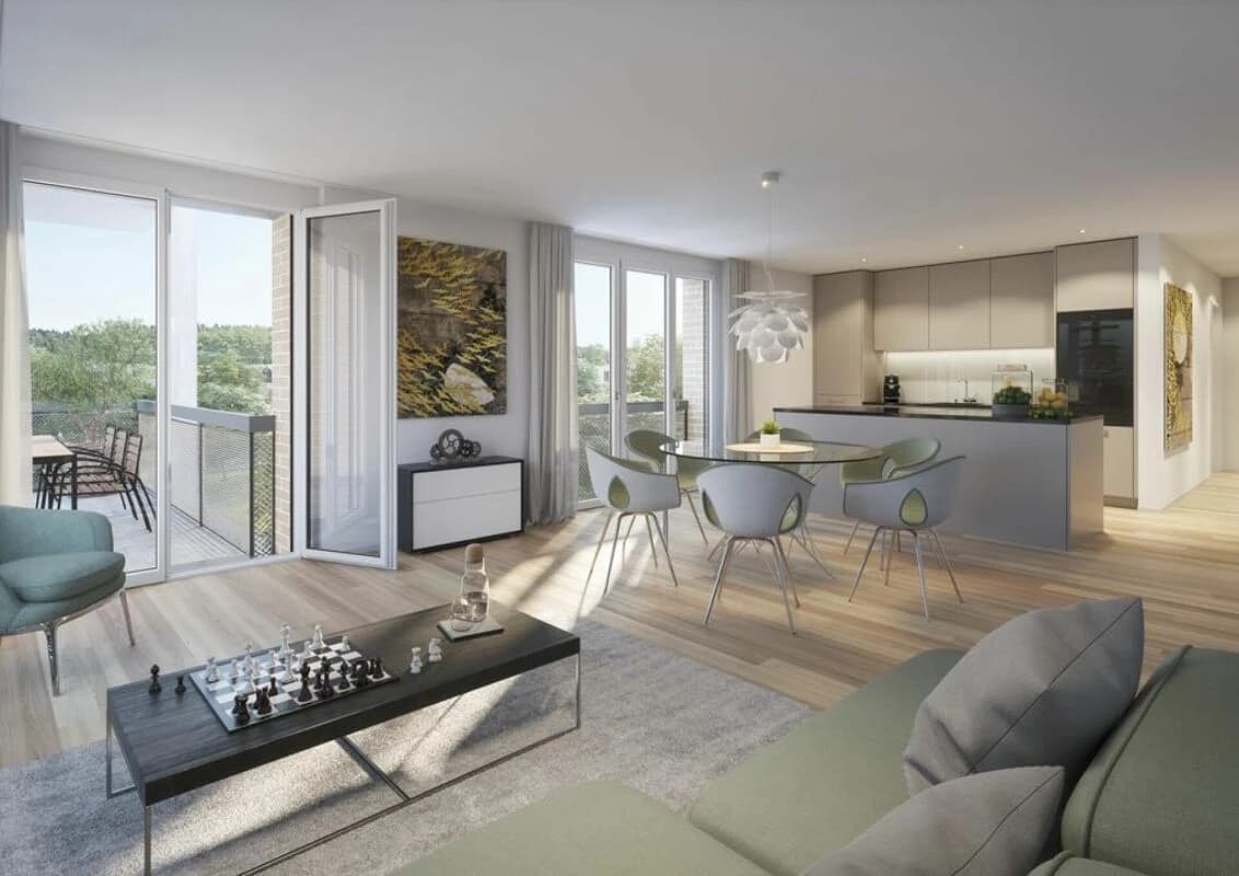 Erstvermietung: 4.5-Zimmer-Residenz mit top Südausrichtung in Berg