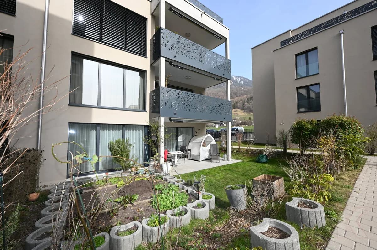 Attraktive 3.5 Zimmer-Gartenwohnung in Trimmis