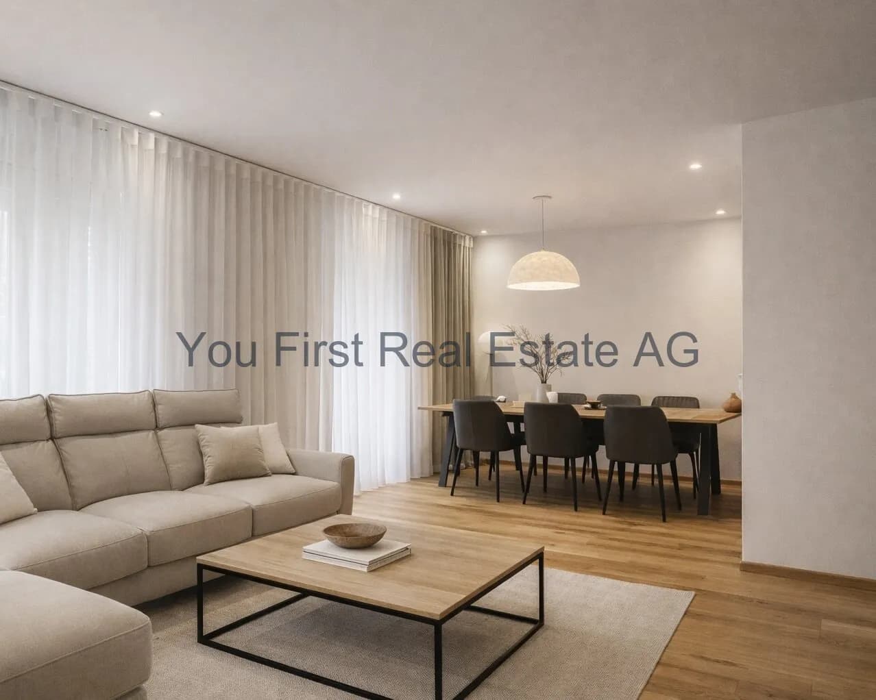 Eleganz und Komfort in der modernen 4.5 Zimmerwohnung