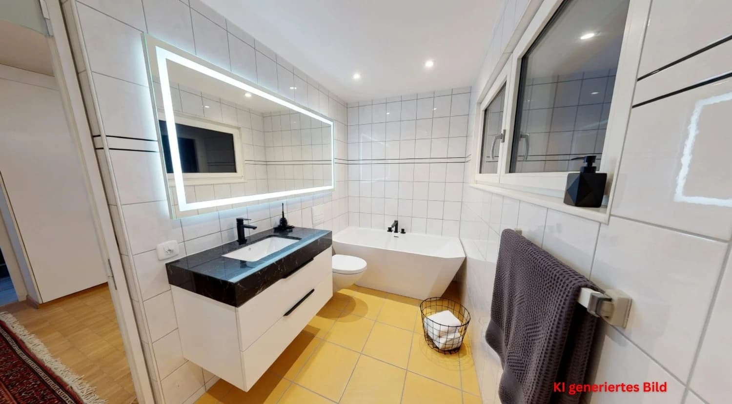 5.5-Zi-Wohnung mit 2 Balkonen, zentral in Bern-Bümpliz