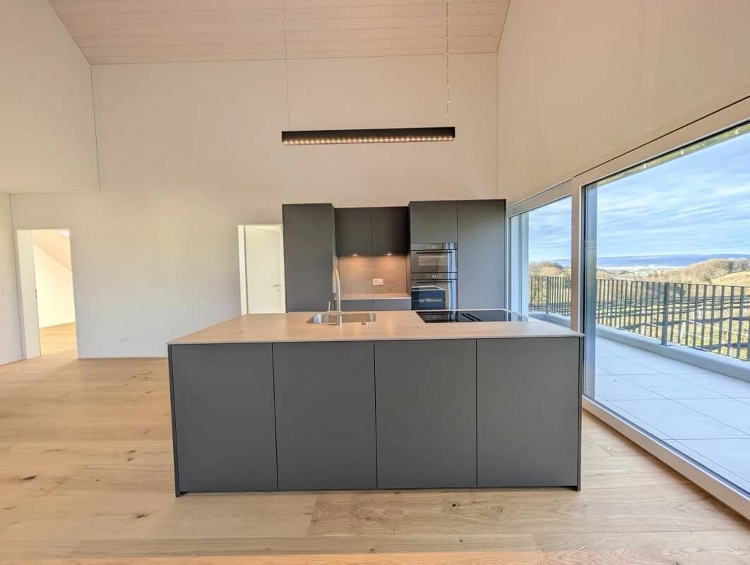 Unverbaubare Sicht in die Landwirtschaftszone und den Uetliberg garantiert!