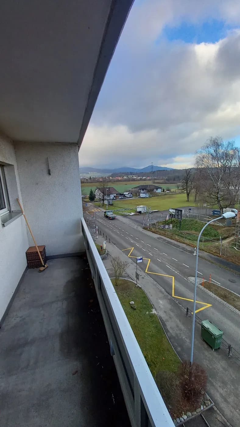 Renovierte helle Singles-Wohnung mit Balkon