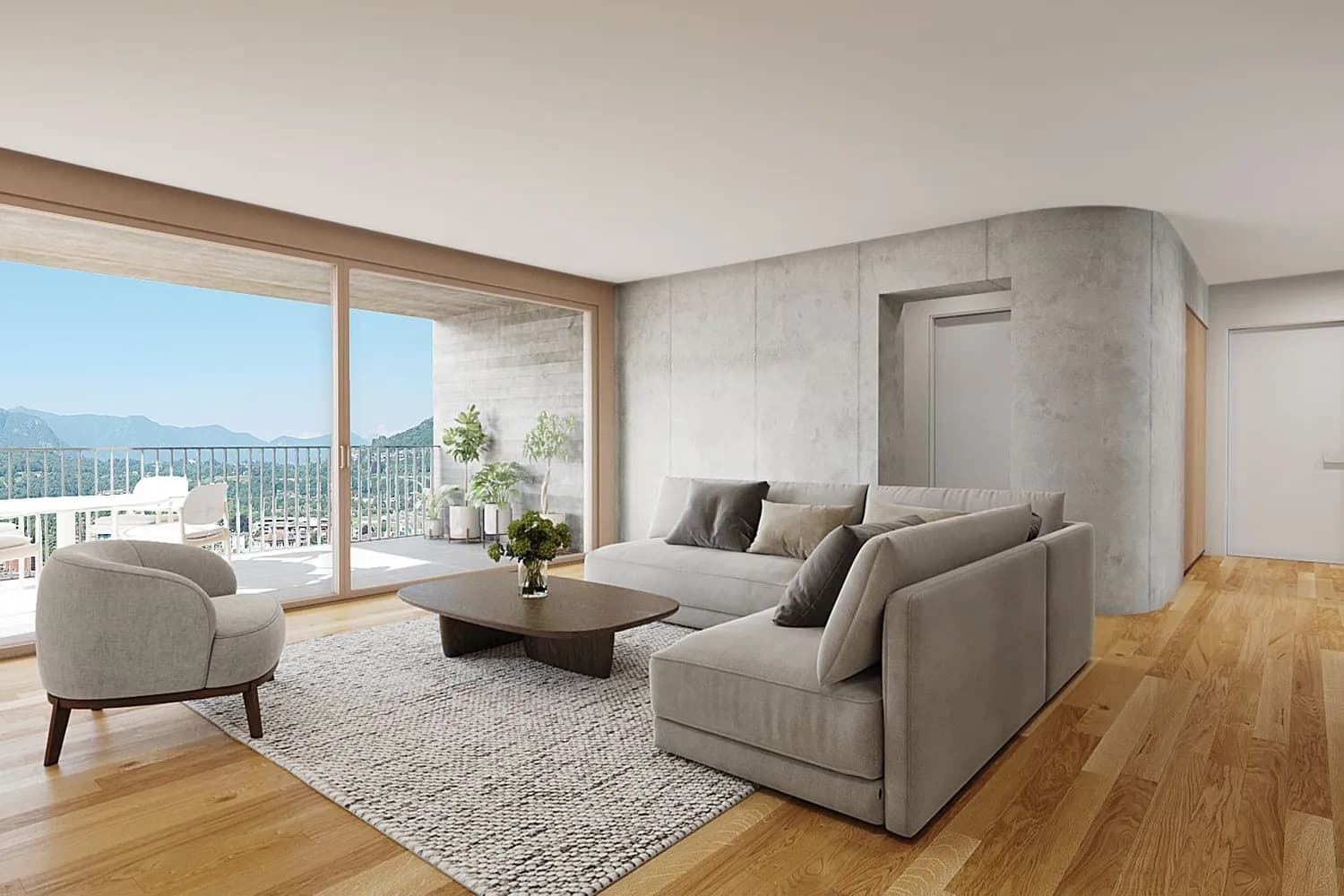 Moderno appartamento di 4,5 locali ad Agno/Moderne 4.5-Zimmer-Wohnung in Agno