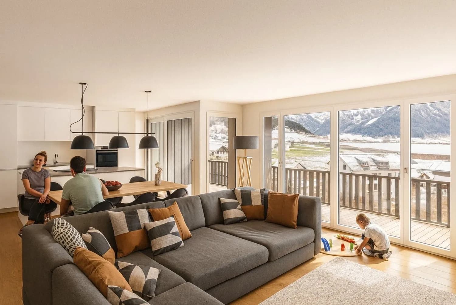 5.5-Zimmer EG-Wohnung mit grossem Garten in Euthal kaufen