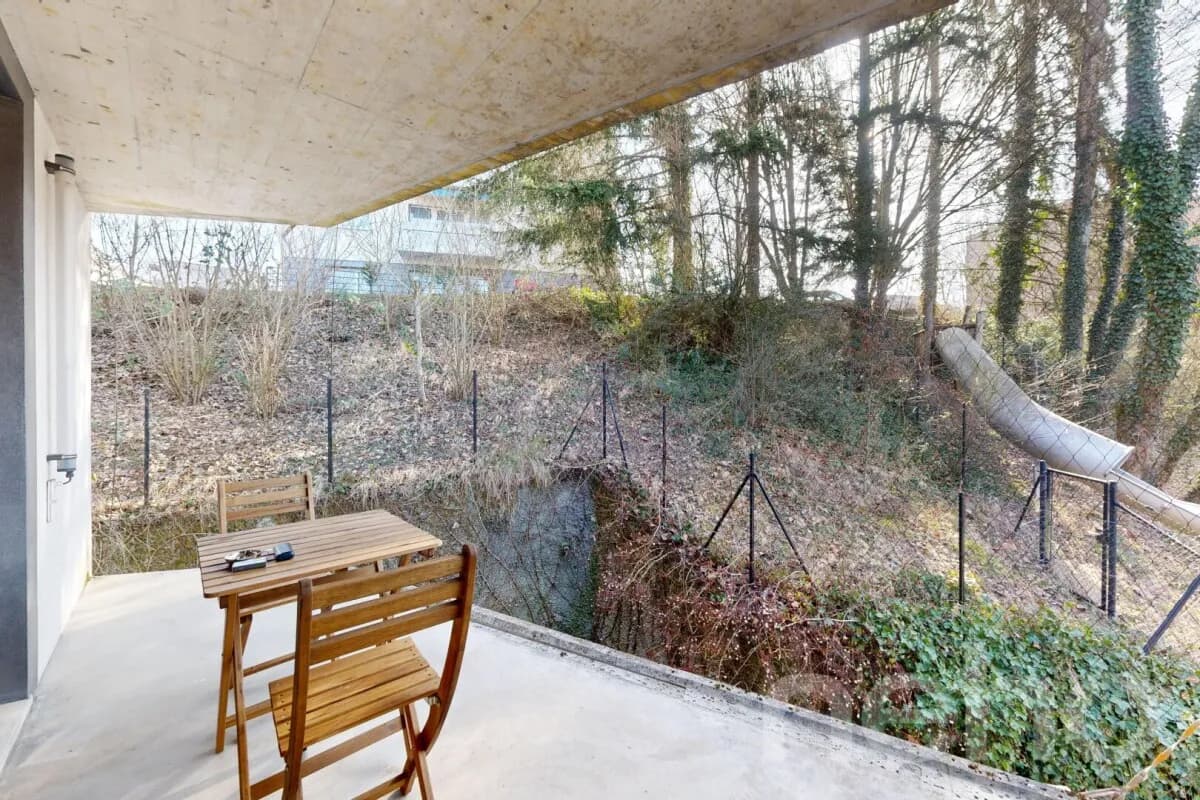 Superb modern 2.5-room apartment with terrace in Lausanne