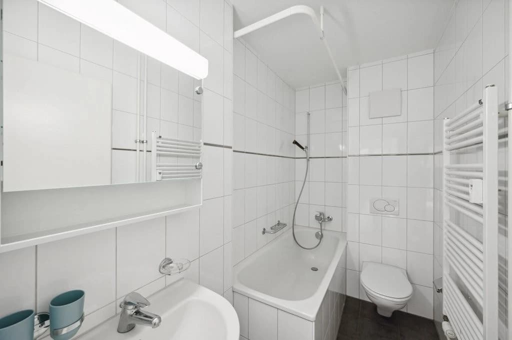 Helle 2-Zimmer-Wohnung mit Balkon