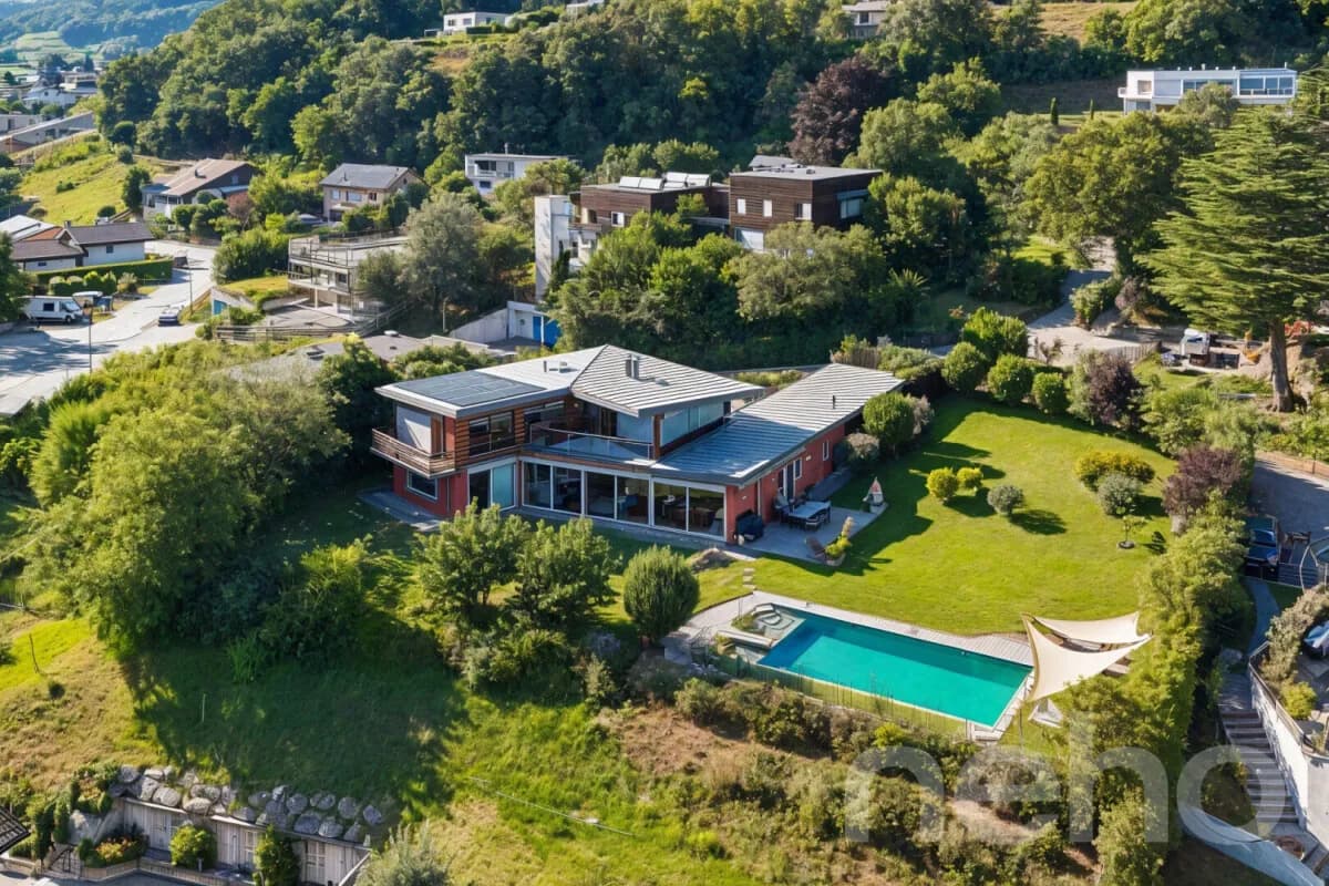 Villa d?exception avec vue panoramique à Savièse