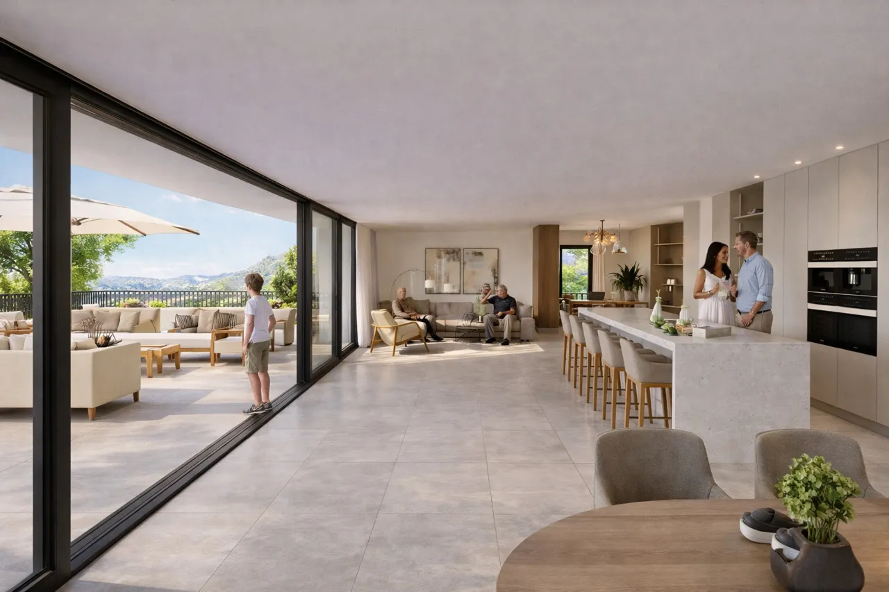 Luxuriöses Neubau Garten Apartment in Seengen